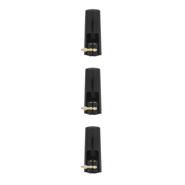 1/2/3/5 Läderligatur Sax Munstycke Cap Metall Alto 3PCS