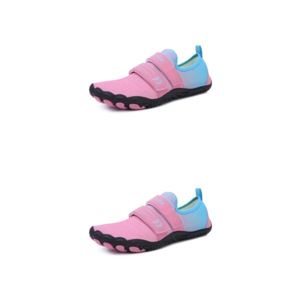1/2/3 Strandpromenad Vattensko Vada Sneakers Nonslip Fitness Pink Size 38 2PCS