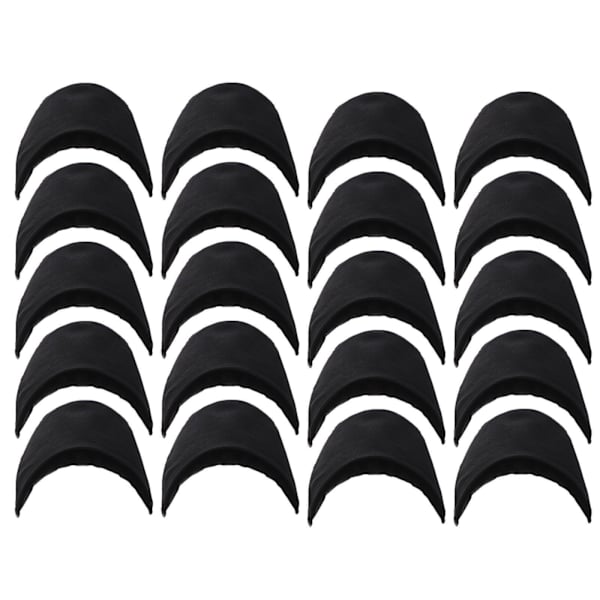 1/2 20 stycken Sy axelvaddar Passar till skjorta Praktisk för Black S 1Set