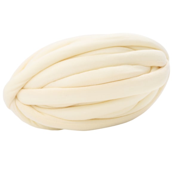 1/2/3/5 Chunky ullgarnfyllning Mjuk stickning för halsdukströja milk yellow 25mm 1Set