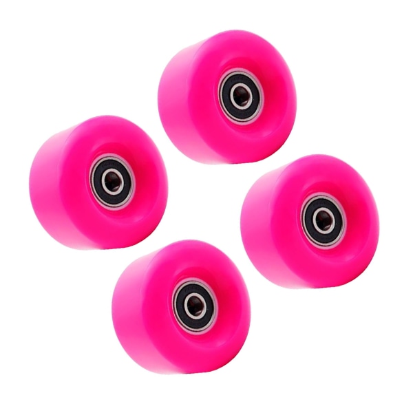 1/2/3 Inline Skate Wheel PU Slitstarka 58 mm 82A hjul Rosy 58x58x32mm 1Set