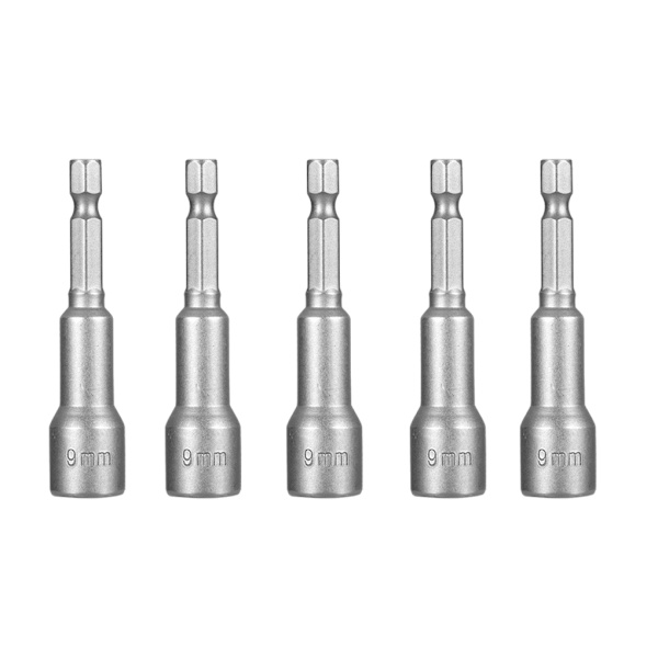 1/2/3/5 5 delar mutterdragare skaft pneumatisk skruvmejsel 9x65mm 1 Pc