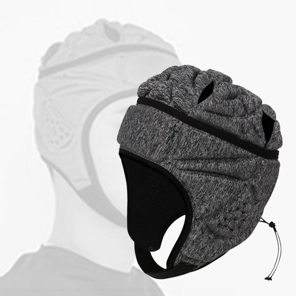 1/2/3 EVA Målvakt Rugby Fotboll Fotboll Rugby Hat Head Grey 1 Pc