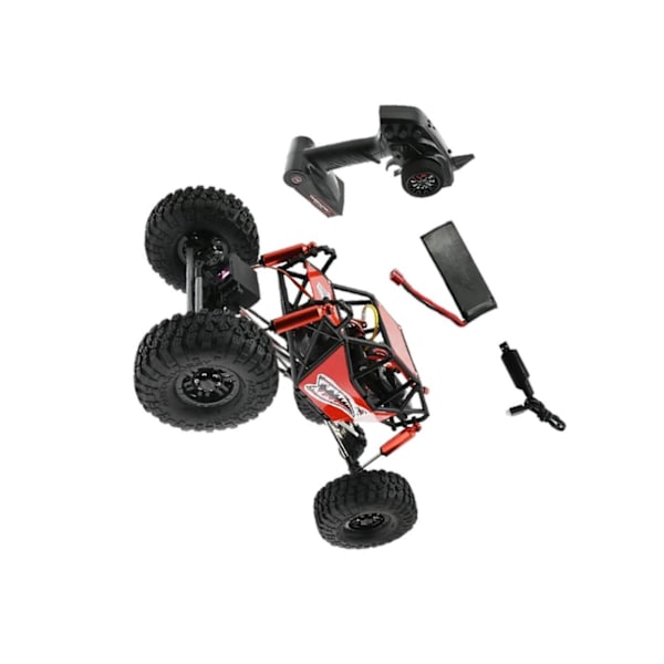 35 km/h High Speed ​​Rock Buggy 1/10 Racing RC Car Crawler Fordon Red