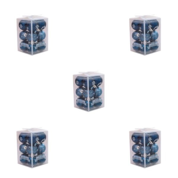 1/2/3/5 12 st/ set Hållbar konstruktion Elegant och delikat dark blue 5Set