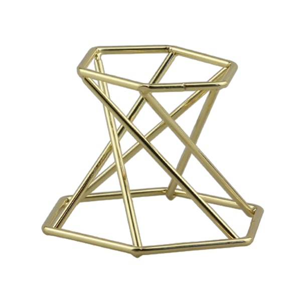 1/2/3/5 glasobjektiv med kulstativ för mineralprov Hexagon Gold 1Set