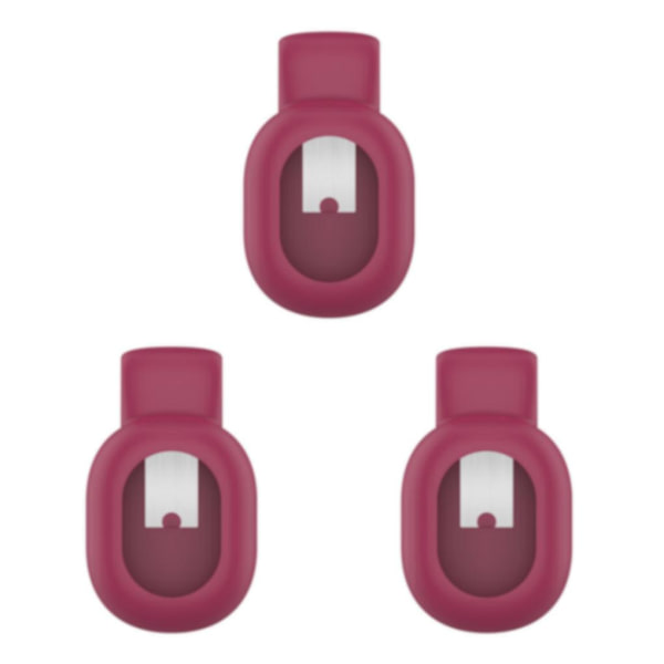 1/3/5 RDP Steel Clip Holder Spänne Clamps för För Garmin Wine Red 39.6 x 23.5mm 3Set