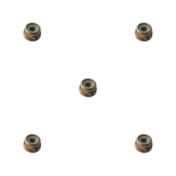 1/2/3/5 järntrimmerhuvud Adapter Rostskyddande klippare Type 1 5PCS