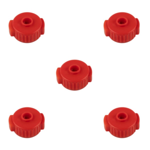 1/2/3/5 Professionell trumma snabbkopplingsmutter Enkel att installera trumma Red 3cm 5Set