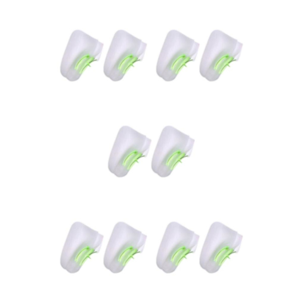 1/2/3/5 Rainy Days Companion vattentät cover för unisex Transparent.Green 5Set