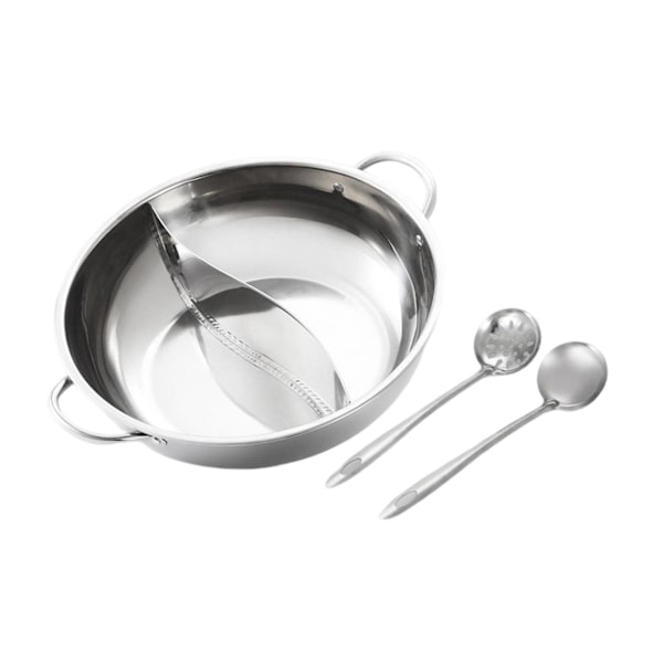 Gryta med avdelare Köksredskap Köksredskap Köksgryta för With spoon