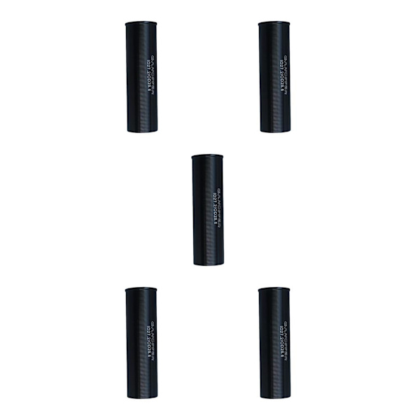 1/2/3/5 Sadelstolpe i aluminiumlegering 100 mm lång ombyggnad 27.2 to 28.6 5PCS