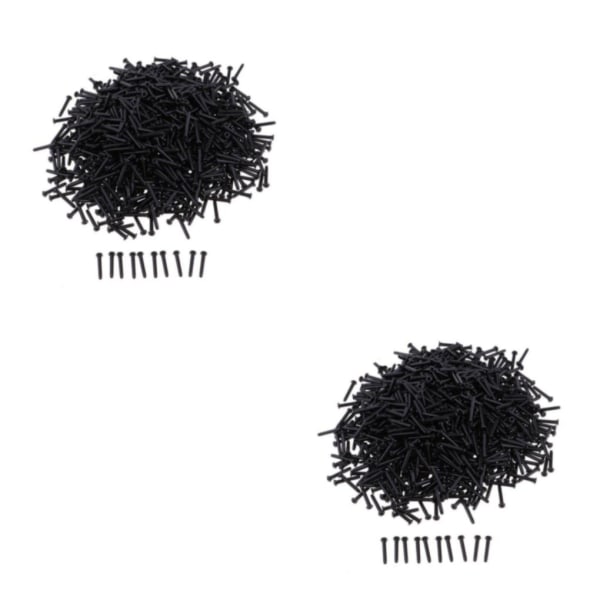 1/2 badmintonracketutrustning Nylon strängskydd 2PCS
