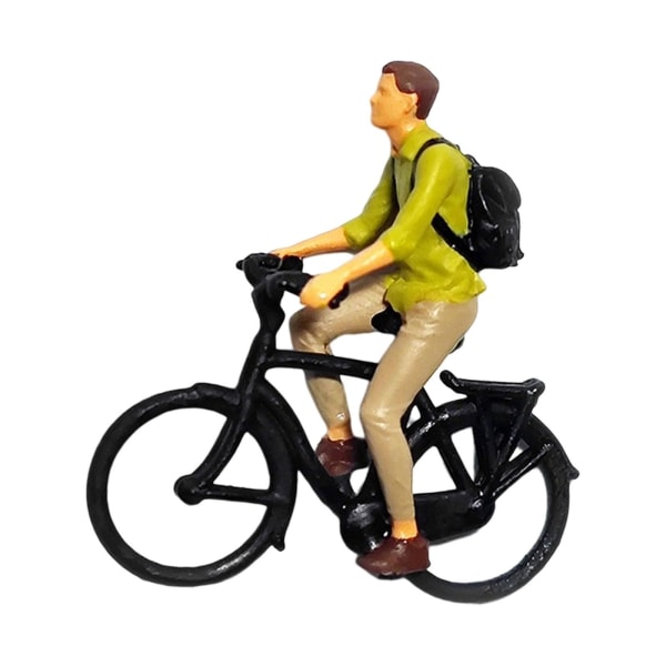 1/2/3/5 Realistisk 1/87 Skala cyklistfigurer Små människor för Boy Height: 2.8cm 1Set