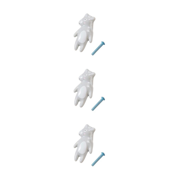 1/2/3/5 Kompakta och lätta knoppar för byrålådor Enkelt Little donkey 3Set
