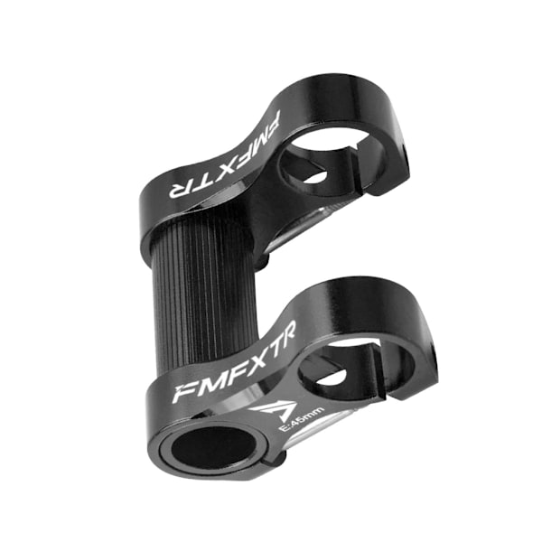 1/2/3/5 hopfällbar cykel dubbelstammad aluminiumlegering för cykling Black 75 x 72mm 1Set