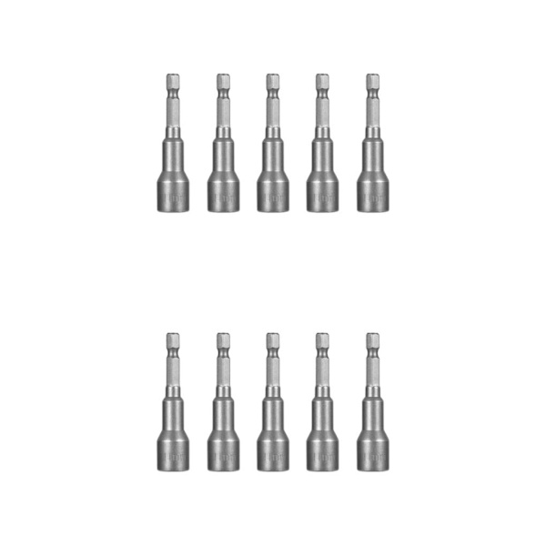 1/2/3/5 5 delar mutterdragare skaft pneumatisk skruvmejsel 11x65mm 2PCS