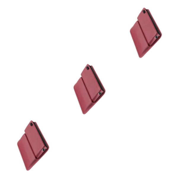 1/2/3/5 Gap Filler PU Läder Passar för nycklar Plånbok för småsaker Wine Red 3PCS