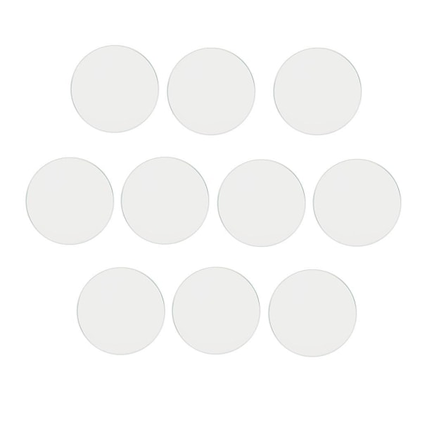 1/2/3/5 10 st 1 mm tjock platt watch Byt ut del Clear 20.5 5Set