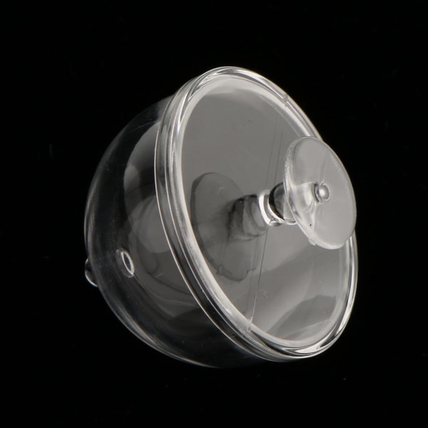 1/2/3/5 miniatyr 1/12 skala efterrättssnackburk med halvrund Clear 12th Type A 1Set