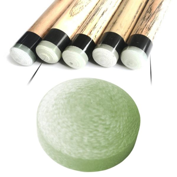 Pool Cue Tips Ersättning Stick Tip Head för Pool Snooker Cue Crystal