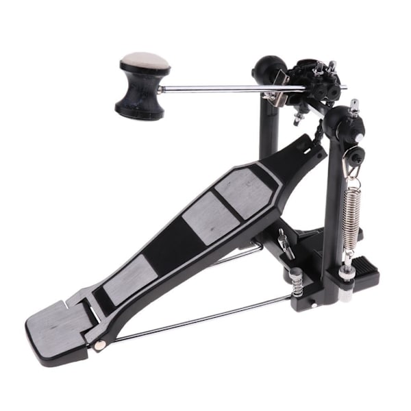 Single Chain Drive Drum Pedal Set med Drum Beater Kit för
