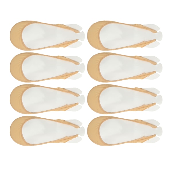 1/2/3/5 8-delad ventilerande och mysig fotboll i sockstil skin color 5PCS