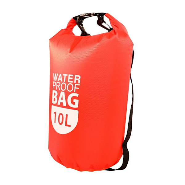 Vattentät Dry Bag Sack Pack för forsränning Kanotdykning Simma Red 10L