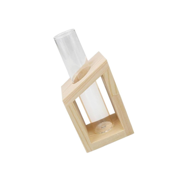 1/2/3 Glasprovrör Vas Planteringskärl Växt Terrarium för Beige 1 Tube 1Set