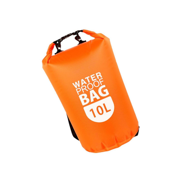 Vattentät Dry Bag Sack Pack för forsränning Kanotdykning Simma Orange 10L