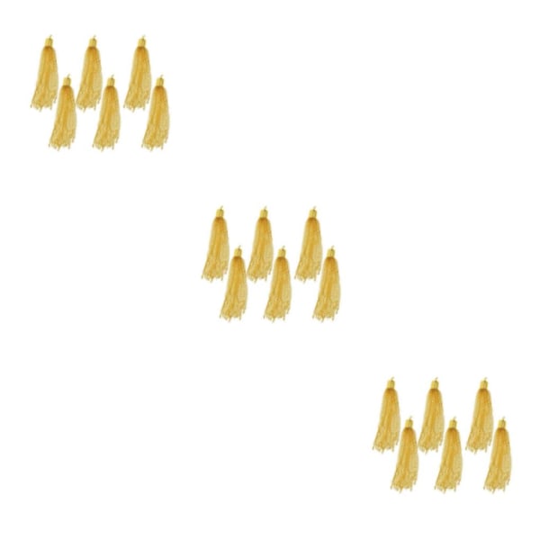 1/2/3/5 6 delar Handgjorda Boho Long Chain Tofshängen Gold 3Set