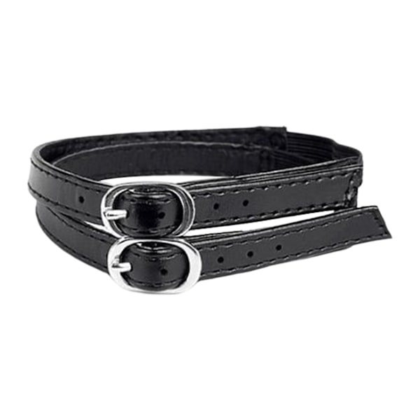 1/2/3/5 Skoremshållare med Spänne Skosnöre Tillbehör Anti matt black 33 x 0.2 x 1cm 1Set