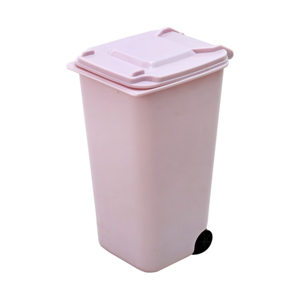 1/2/3 Plastsoptunnor Med Lock - Miljövänliga Och light pink 1 Pc