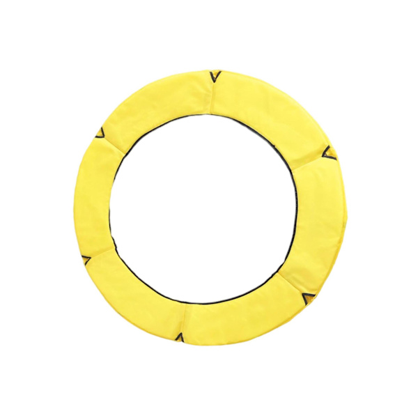 1/2/3/5 Ersättningsdyna för studsmatta säkerhetsstoppningsfjäder Yellow 1.2m 5PCS