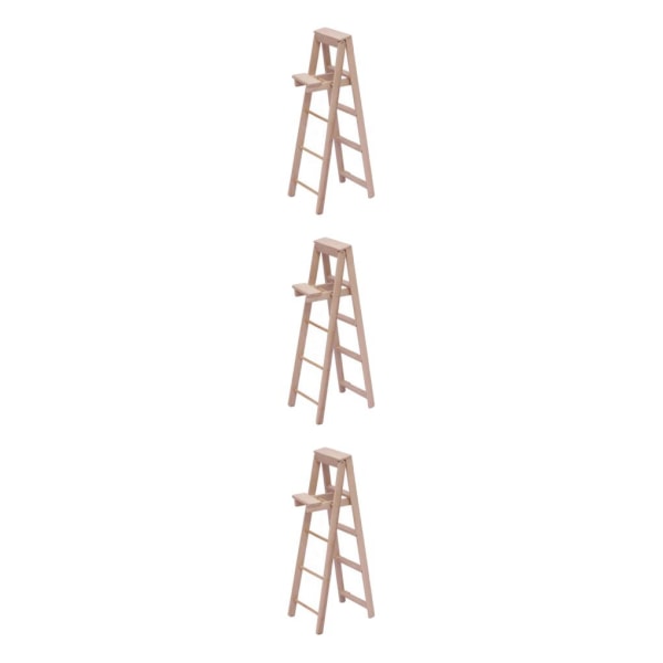 1/3/5 Miniatyrstege Vikbar Barnleksaker Tillbehör till 3Set