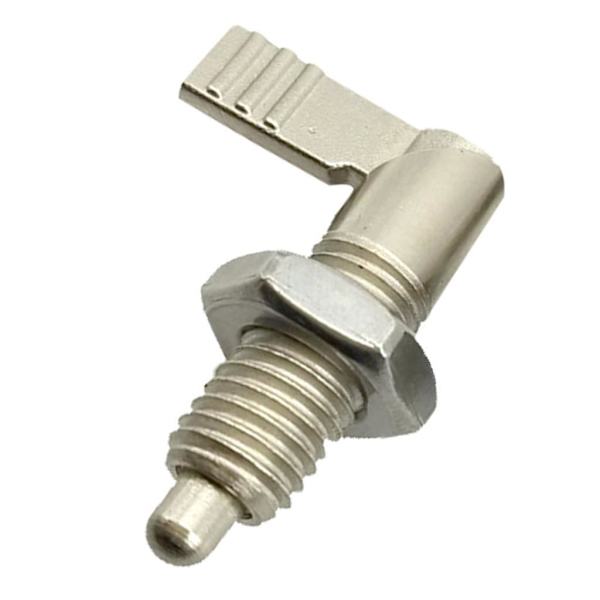 1/2/3/5 1x Indexeringskolvar L Typ Rostfria Låsbultar Fin Silver M10-6 1Set