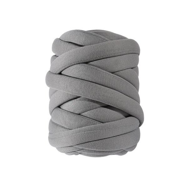1/2/3/5 Chunky ullgarnfyllning Mjuk stickning för halsdukströja gray 12 to 14m 1Set