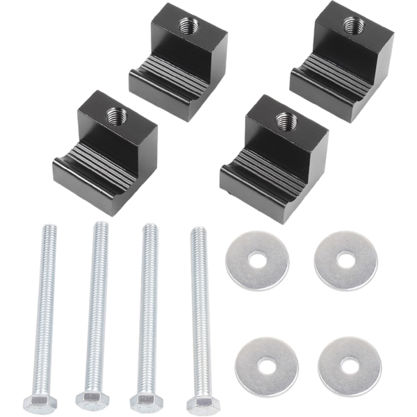 1/2/3/5 Universal monteringssats för enkel installation av verktygslådan Black 4 -pack 1 Pc