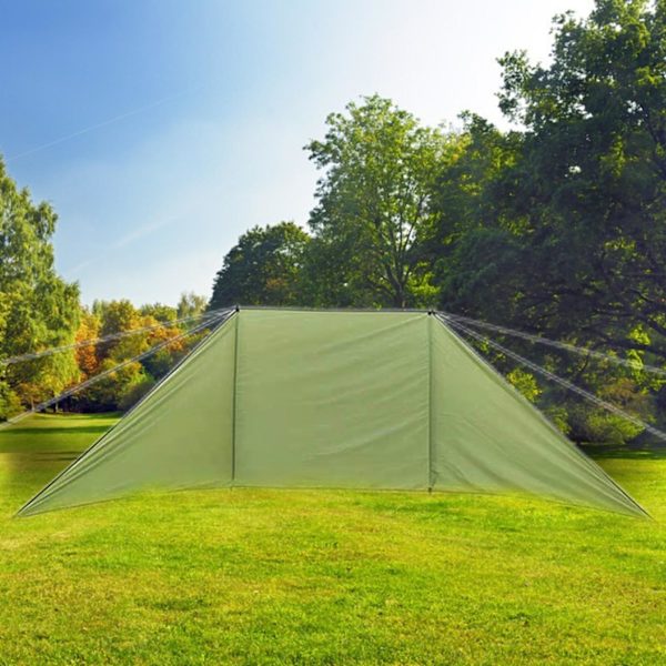 Wind För Blocker För Shield Screen Vindruta Vinterspis för Army green 450*140cm