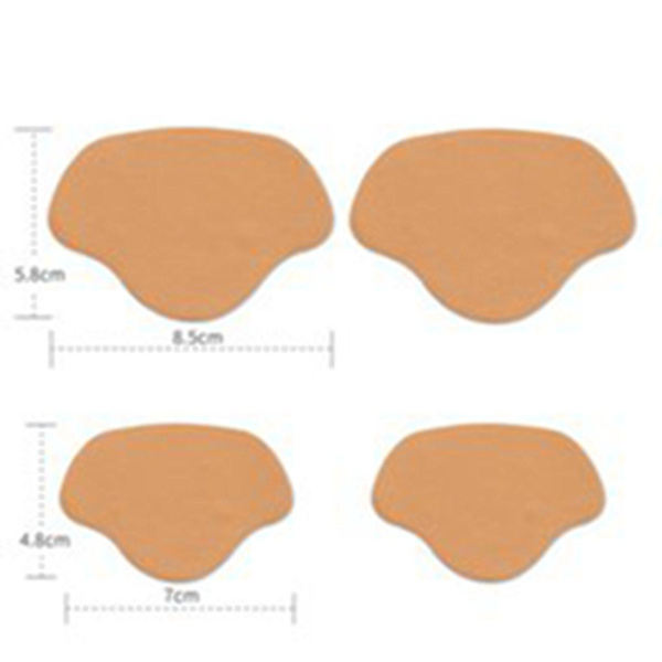 1/2/3/5 Shoe Häl Pad Innersula Häl Reparation Heel Stick för män & yellow 1Set