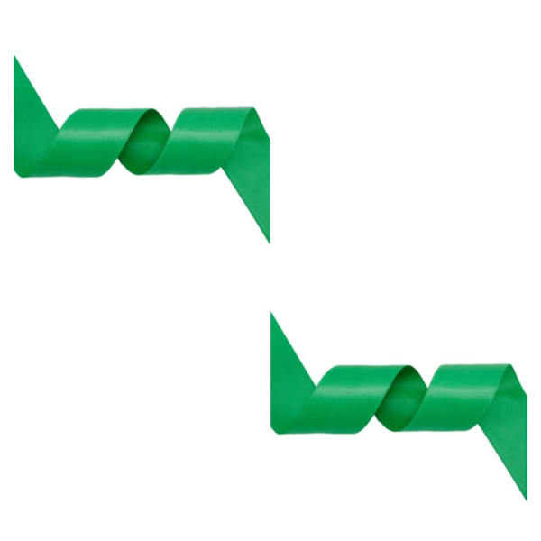 1/2/3/5 Fashionabla satinband för sömnad och hantverk - lätt att green 580 25mm 2PCS