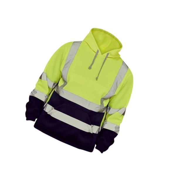 1/2 Säkerhet High Visibility Herr Hoodie Sweatshirt Toppar Sport fluorescent 4XL 1Set