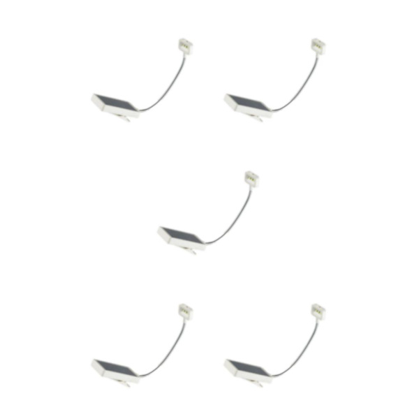1/2/5 Bärbar Solar LED-bordslampa Justerbar bordslampa 5Set