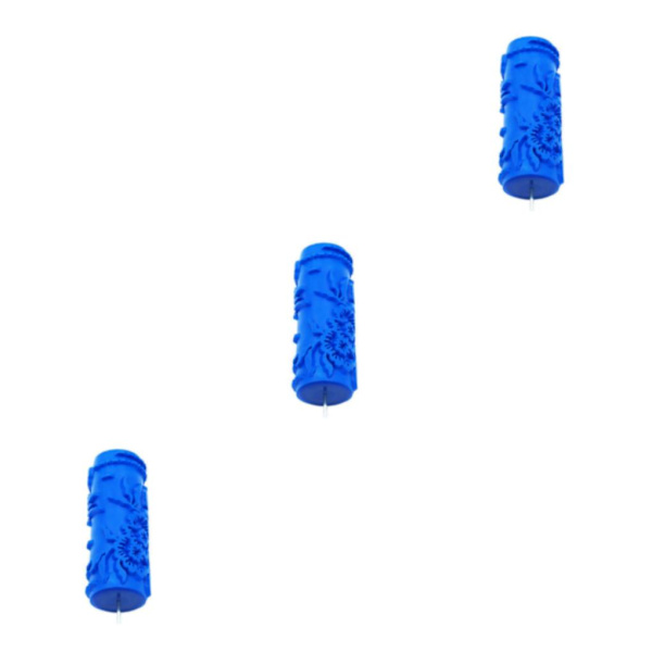 1/2/3 5' präglat mönster färgrulle DIY väggmålningskantskärare Blue Type 075 3Set