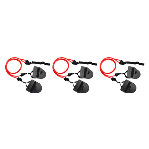 1/2/3/5 Motståndsband för simning För Armtränare för För Red 30lb 3PCS
