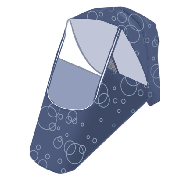 1/2 Regnskydd Buggy Cover Väder För Shield Dark Blue 100x58x50cm 1Set