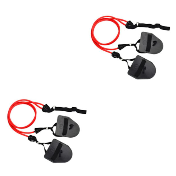 1/2/3/5 Motståndsband för simning För Armtränare för För Red 30lb 2PCS