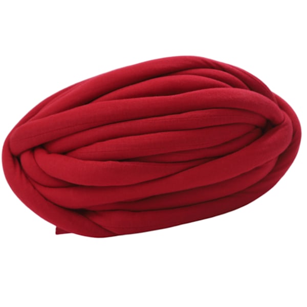 1/2/3/5 Chunky ullgarnfyllning Mjuk stickning för halsdukströja dark red 25mm 2Set