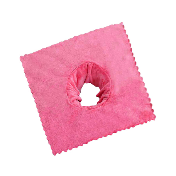 1/2/3/5 massagebordsskydd med andningshål 40x40 cm Pink 2PCS