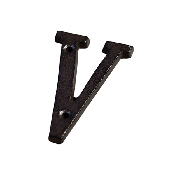 1/2/3/5 metall husnummer plakett Hållbar och rostsäker dörr B17--V 1Set